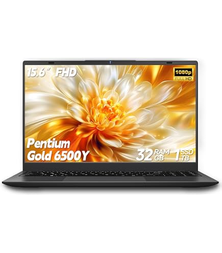 Amazon.com: SHBIV Laptop Computer, Laptop with Gold 6500Y (Beat